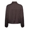 &Co Woman - Alisha Polka - Dark Chocolate mu