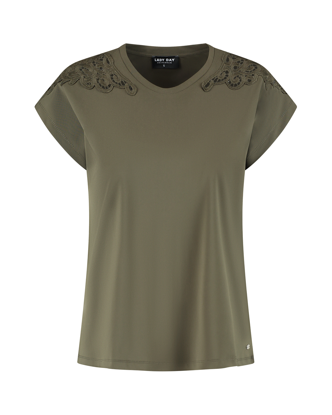 Lady Day - Elin Travel Top - Deep forest