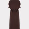 EsQualo - Dress long knit - Cacao