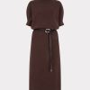EsQualo - Dress long knit - Cacao