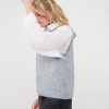 EsQualo - Gilet slv/lss diamonds - Light Grey