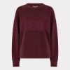 EsQualo - Sweater lace Modal - Raspberry