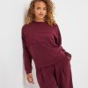 EsQualo - Sweater lace Modal - Raspberry