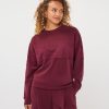 EsQualo - Sweater lace Modal - Raspberry
