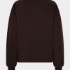EsQualo - Sweater Modal knot detail - Cacao