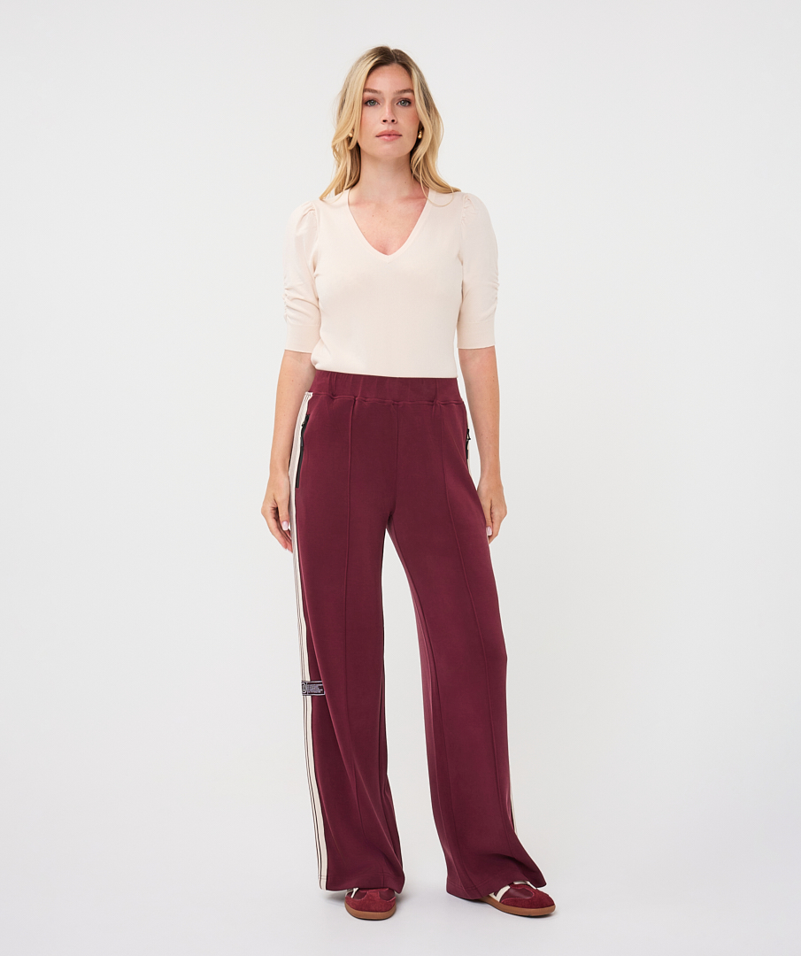 EsQualo - Trousers tape Modal - Merlot