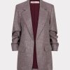EsQualo - Blazer fancy strass - Merlot