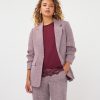 EsQualo - Blazer fancy strass - Merlot