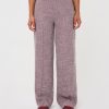 EsQualo - Trousers fancy strass - Merlot