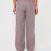 EsQualo - Trousers fancy strass - Merlot