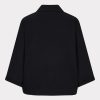 EsQualo - Blouse acetate - Dark Grey