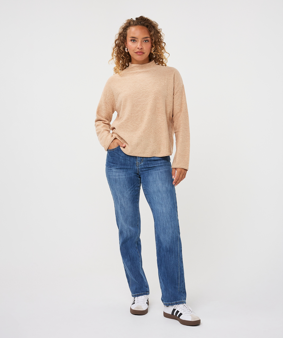 EsQualo - Trousers straight denim - Jeans Blue