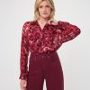 EsQualo - Blouse Autumn Bloom - Print