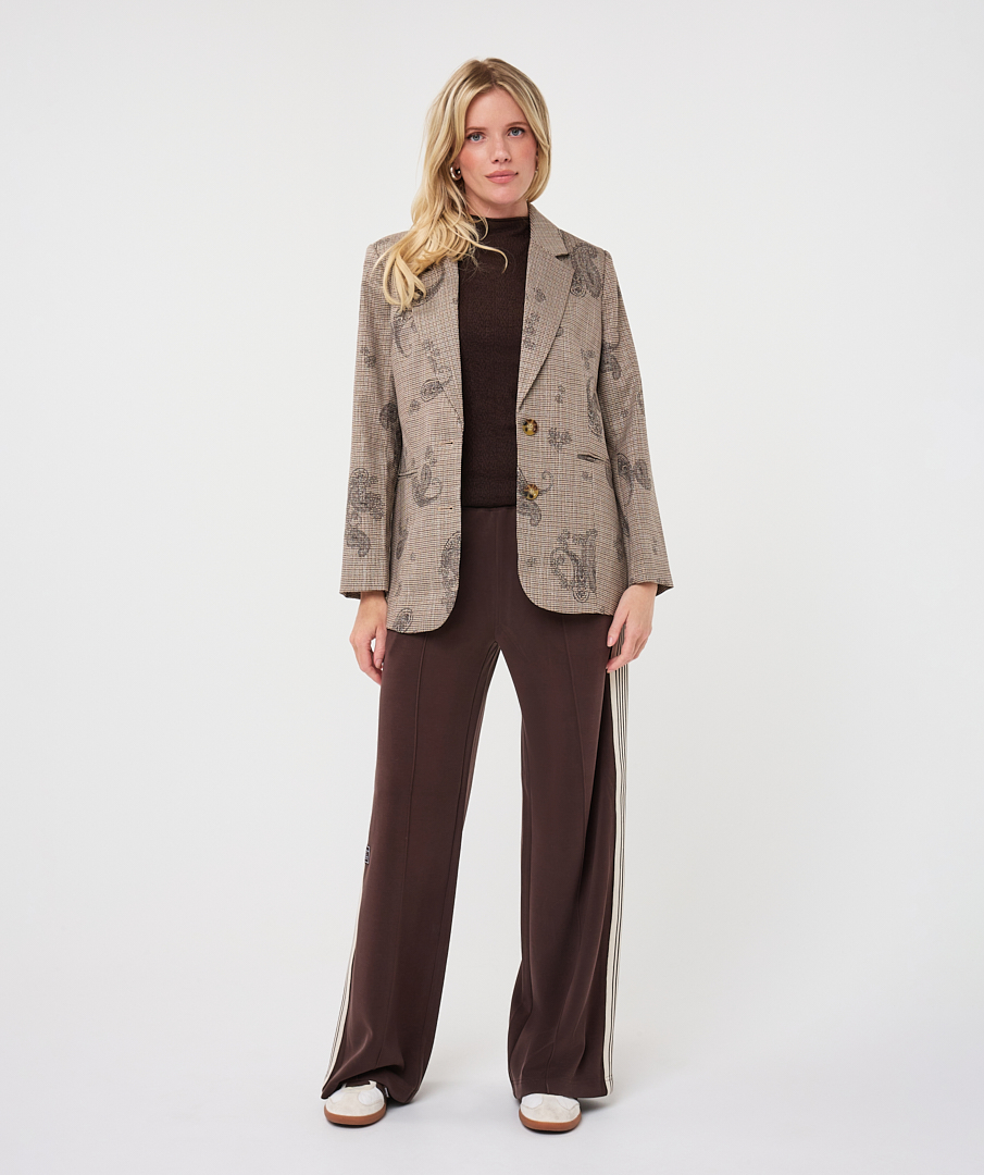 EsQualo - Blazer paisley check - Print