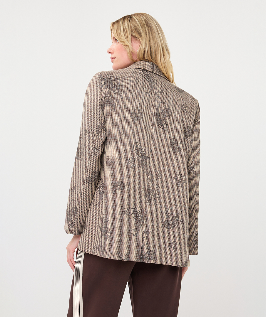 EsQualo - Blazer paisley check - Print