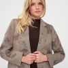 EsQualo - Blazer paisley check - Print