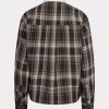 EsQualo - Blouse short check strass - Print