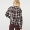 EsQualo - Blouse short check strass - Print