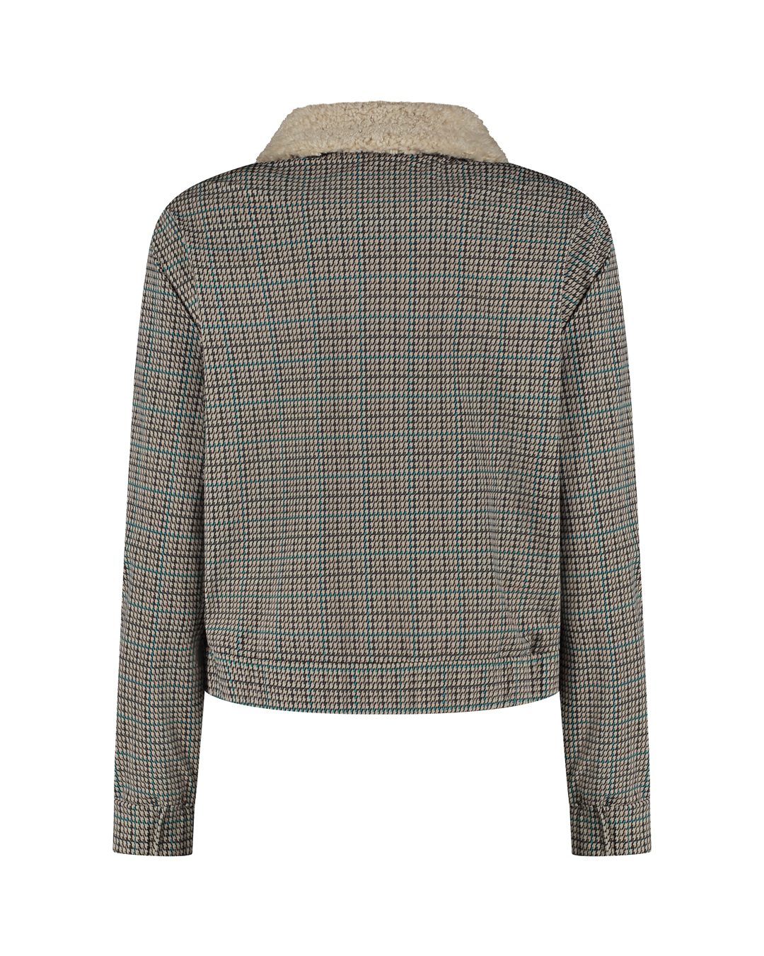 Lady Day - Georgia Travel Jacket - Marin check print