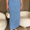 Mi Piace - Singlet Dress Denim Print - Bleached Denim