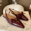 Babouche - Fien - Light Bordo