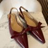 Babouche - Fien - Light Bordo