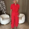 Mi Piace - Balloon Trousers Heavy - Red
