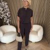 Lady Day - Silver Top - Dark Brown