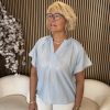 Kimara - Gigi Blouse - Light Blue