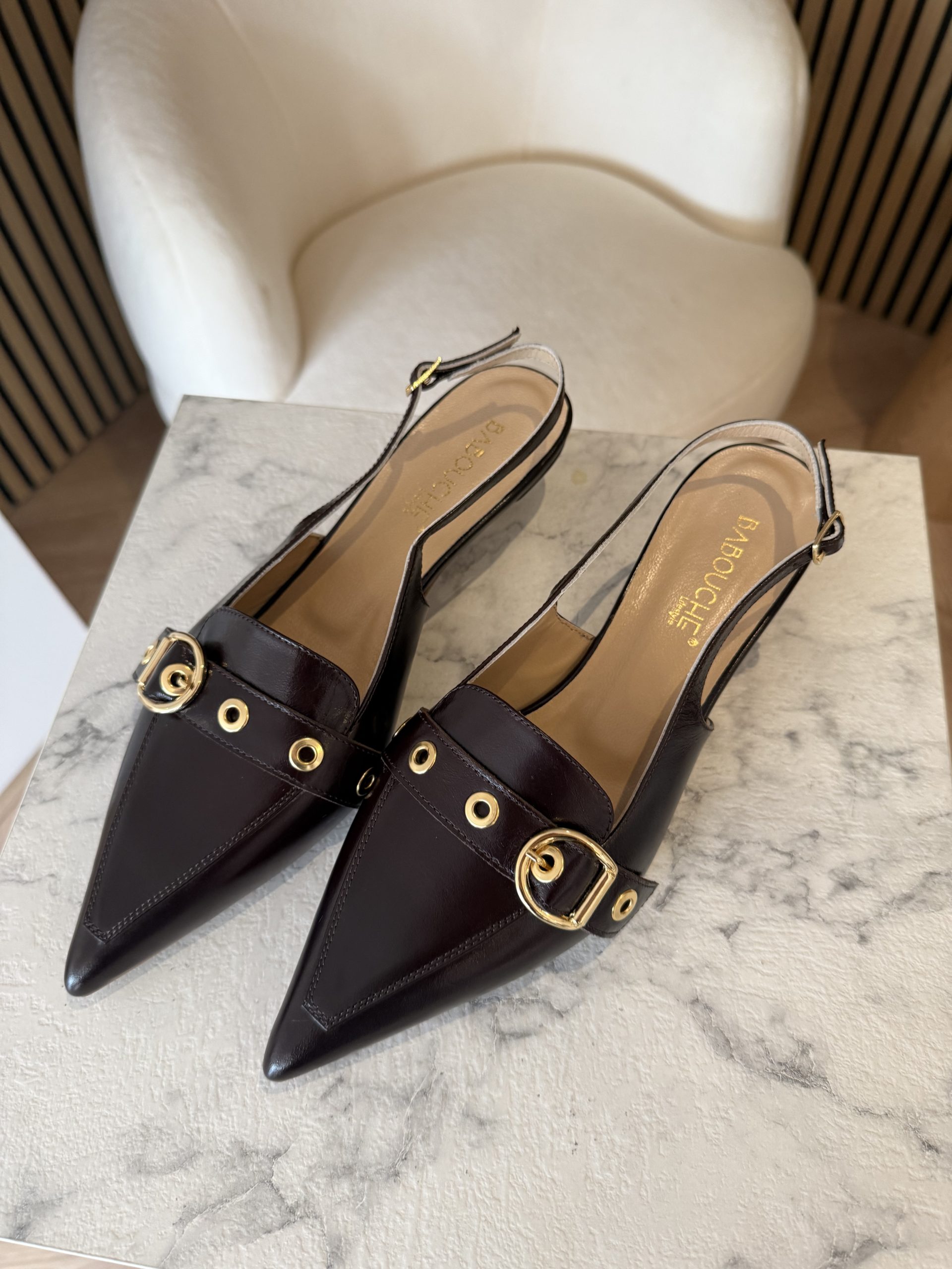 Babouche - Macy - Dark Brown