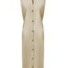 Triple Nine - Dress Long Cut Sleeves With Gold Buttons - Kit