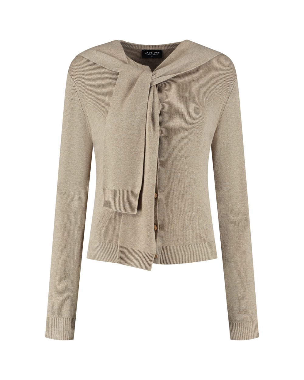 Lady Day - Jules Cardigan - Pepper melange