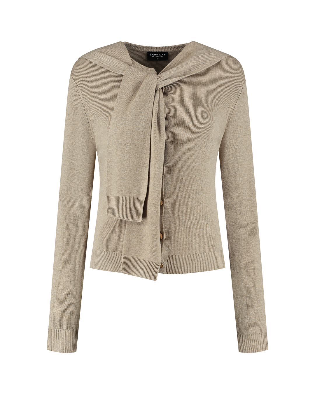Lady Day - Jules Cardigan - Pepper melange