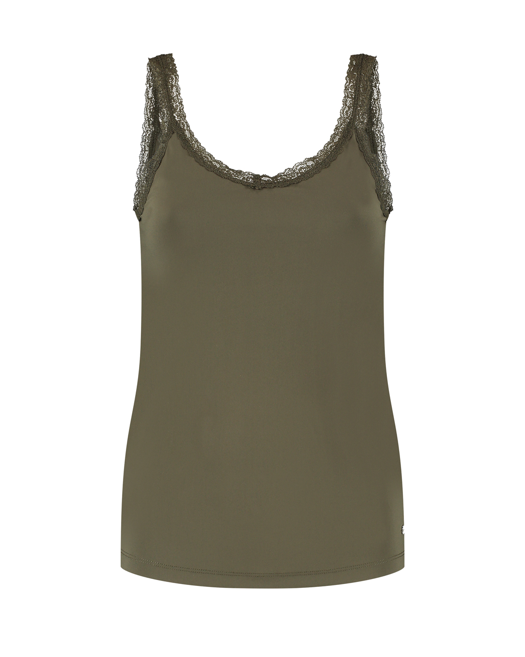Lady Day - Lacy Travel Top - Deep Forest