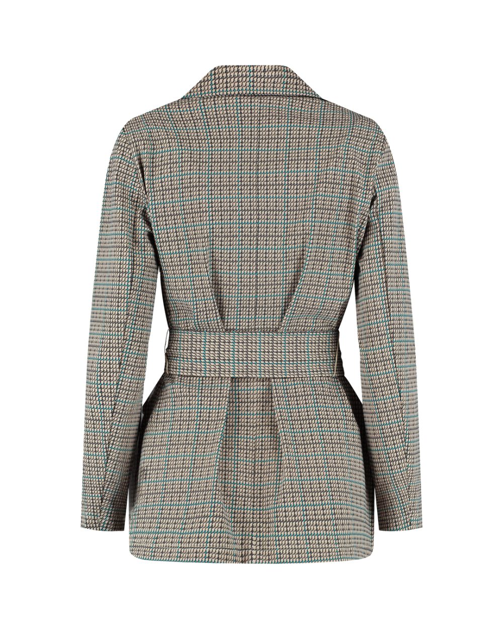 Lady Day - Lois Travel Blazer - Marin check print
