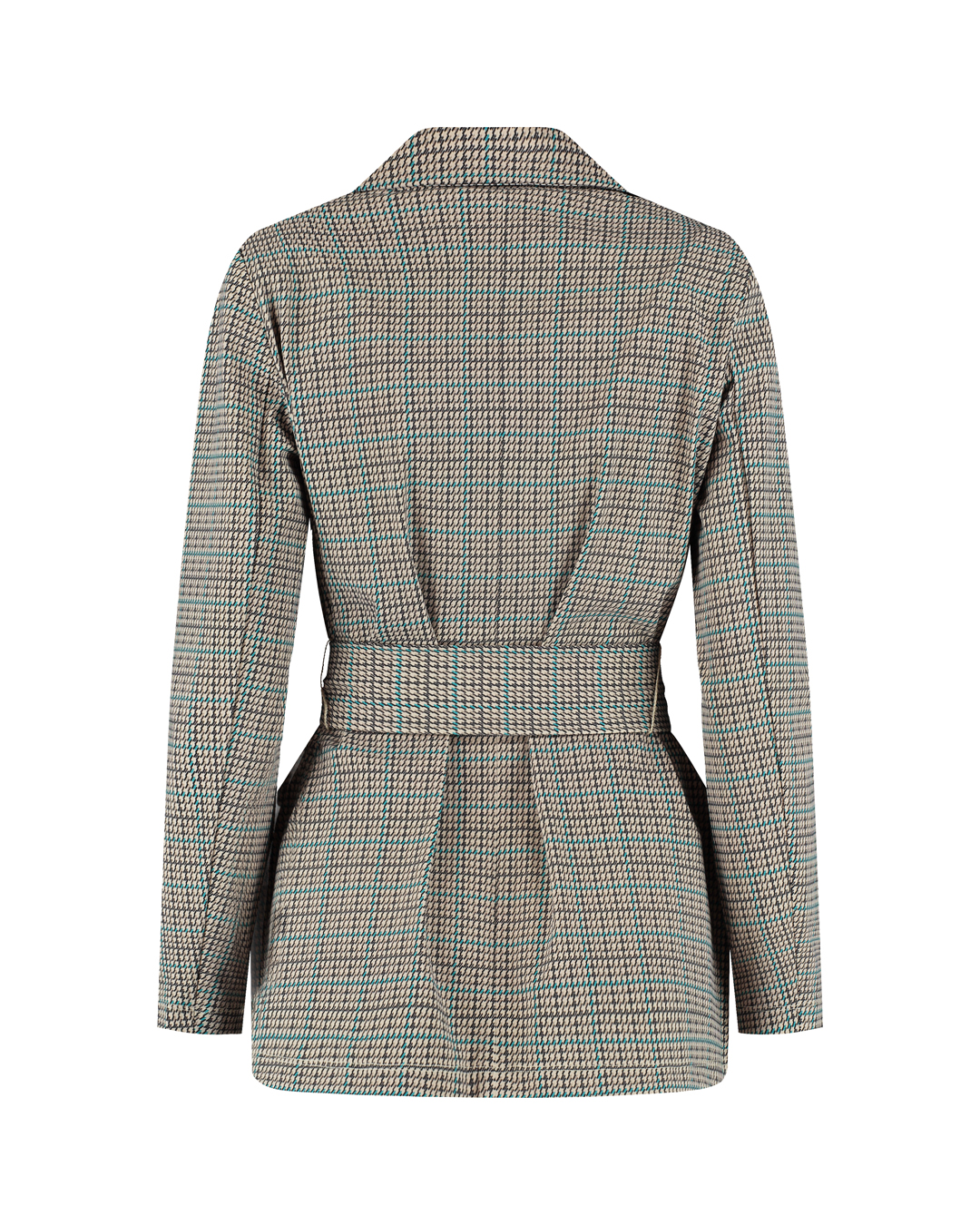 Lady Day - Lois Travel Blazer - Marin check print