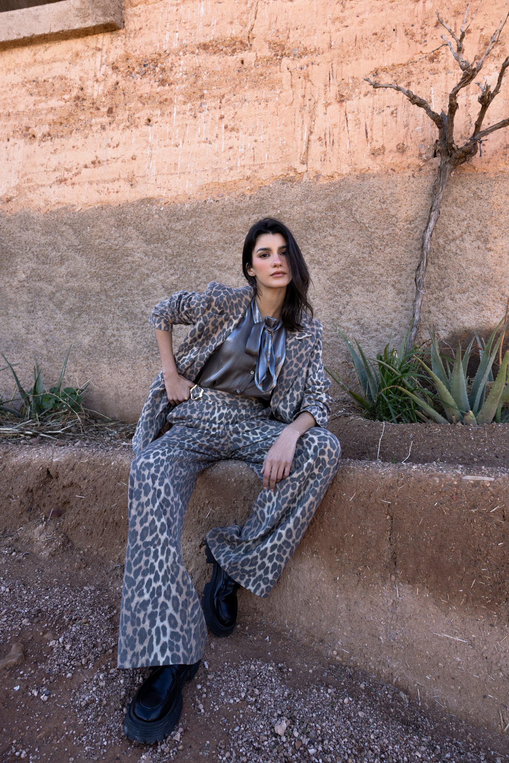 Kimara - Liora Pants - Leopard