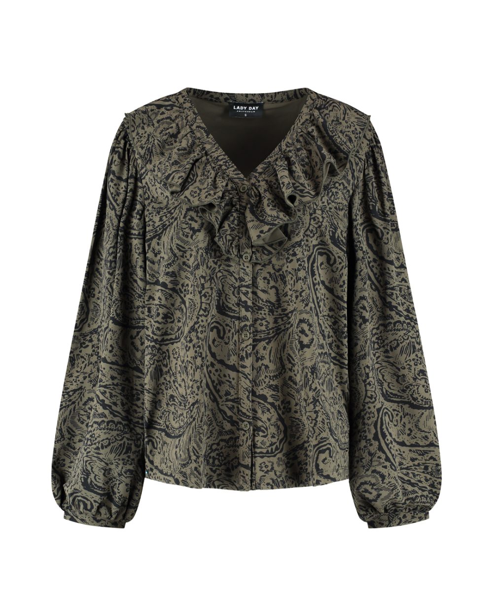 Lady Day - Marion Travel Blouse - Ley Print
