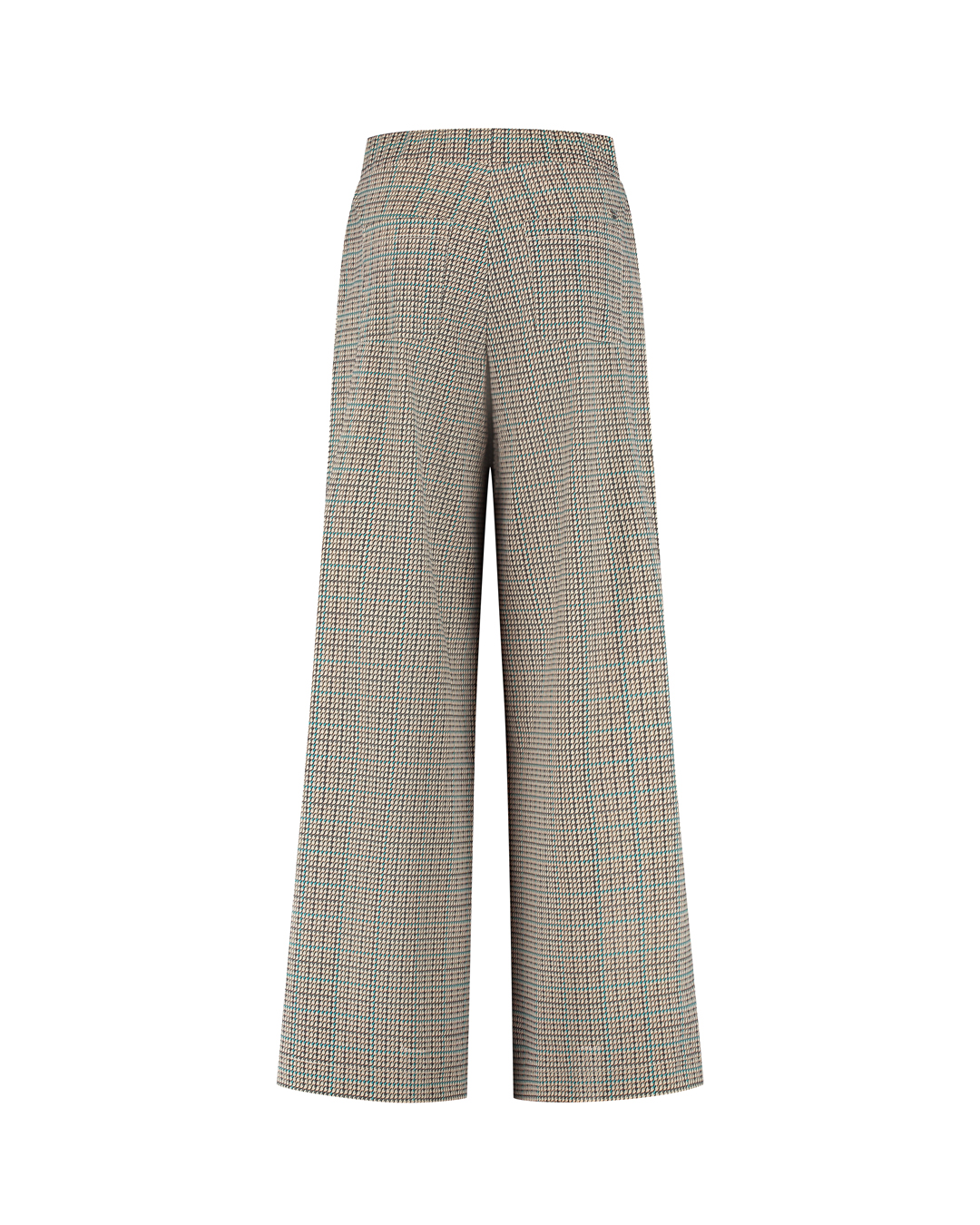 Lady Day - Mille Travel Trousers - Marin Check Print