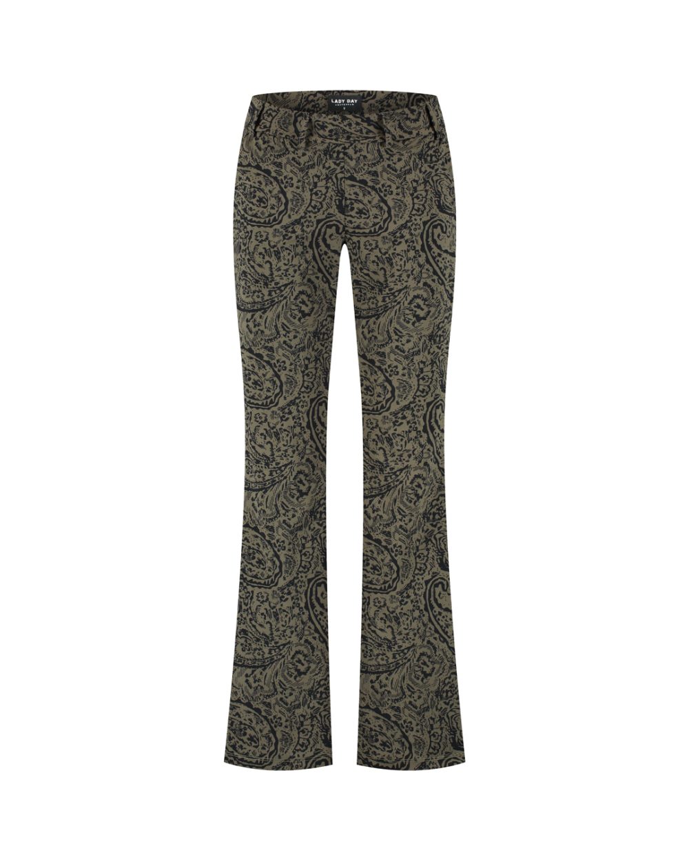 Lady Day - Poppy Travel Trousers - Ley Print