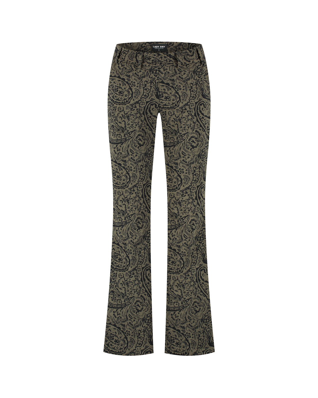 Lady Day - Poppy Travel Trousers - Ley Print