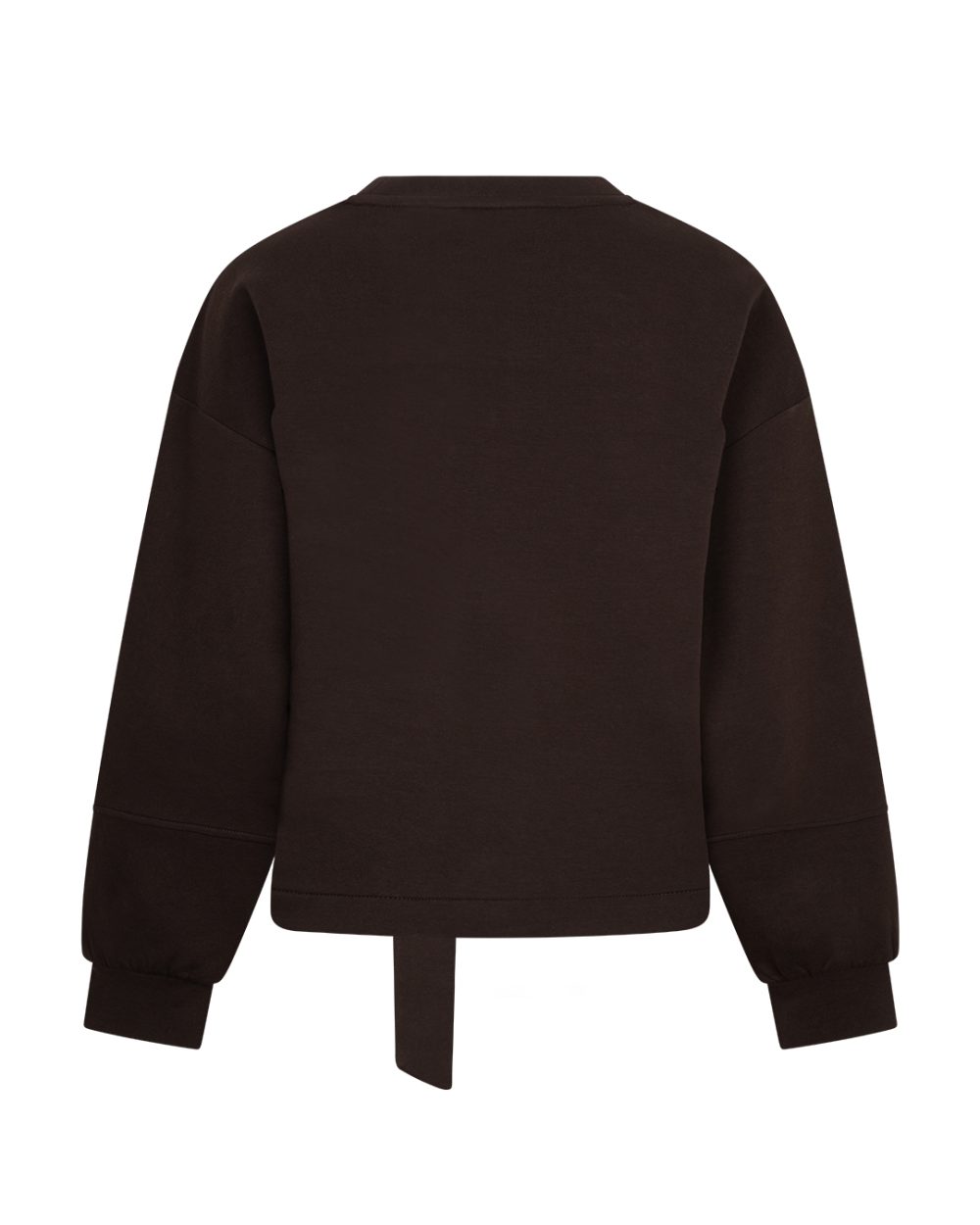 Red Button - Shakira top & belt scuba - Espresso
