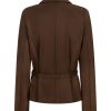 Red Button - Blazer & belt punta - Espresso