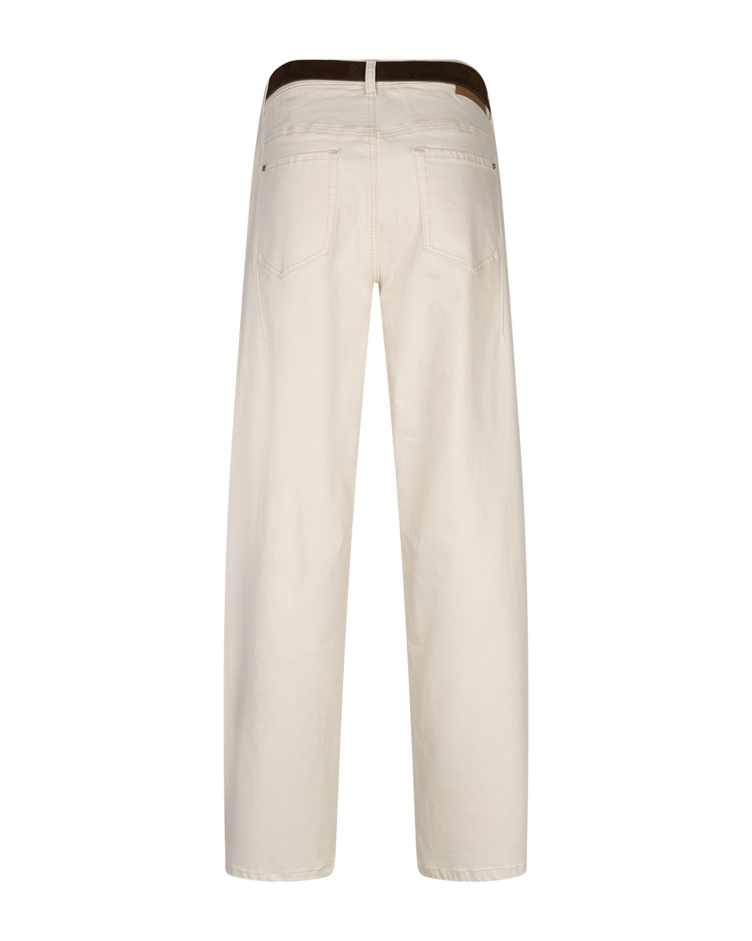 Red Button - Korine & belt washed twill - Ecru-L32