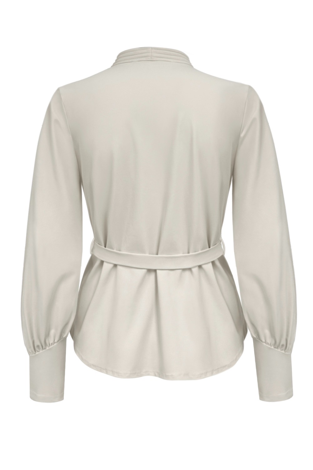Triple Nine - Blouse cargo pockets and belt - Beige | Morgen in huis!