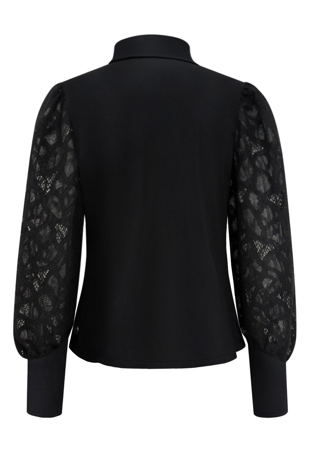 Triple Nine - Blazer Cross Body Lace Sleeves - Black