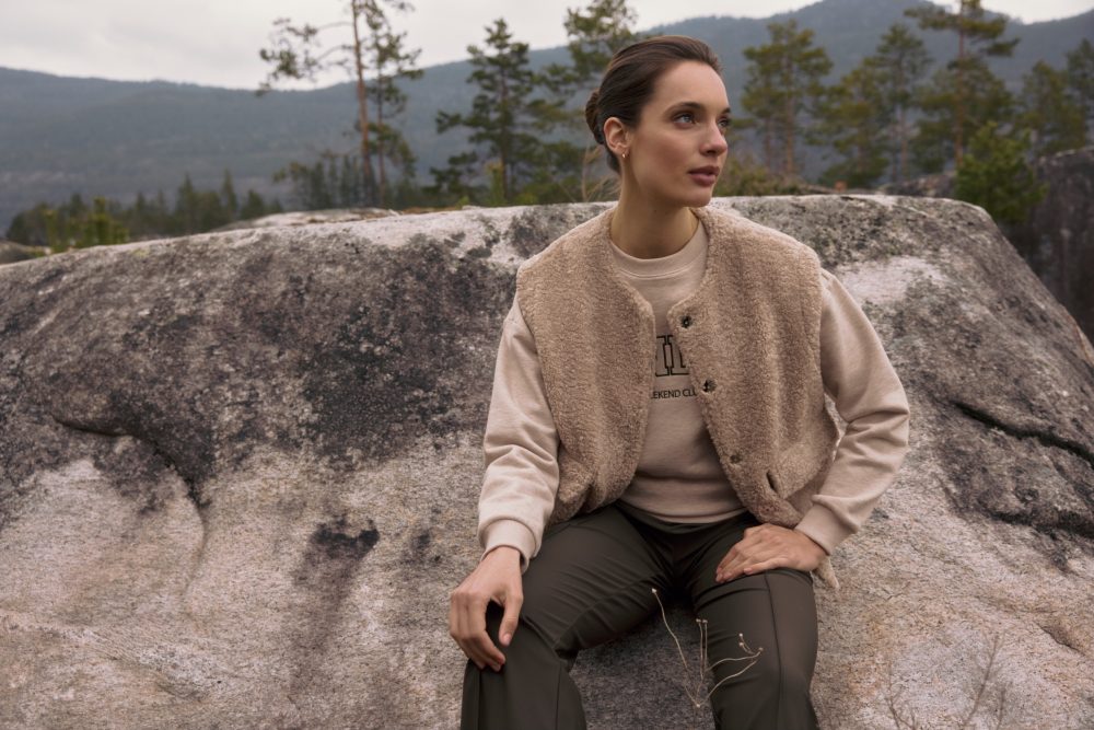 Lady Day - Sunday melange Sweater - Vanilla melange