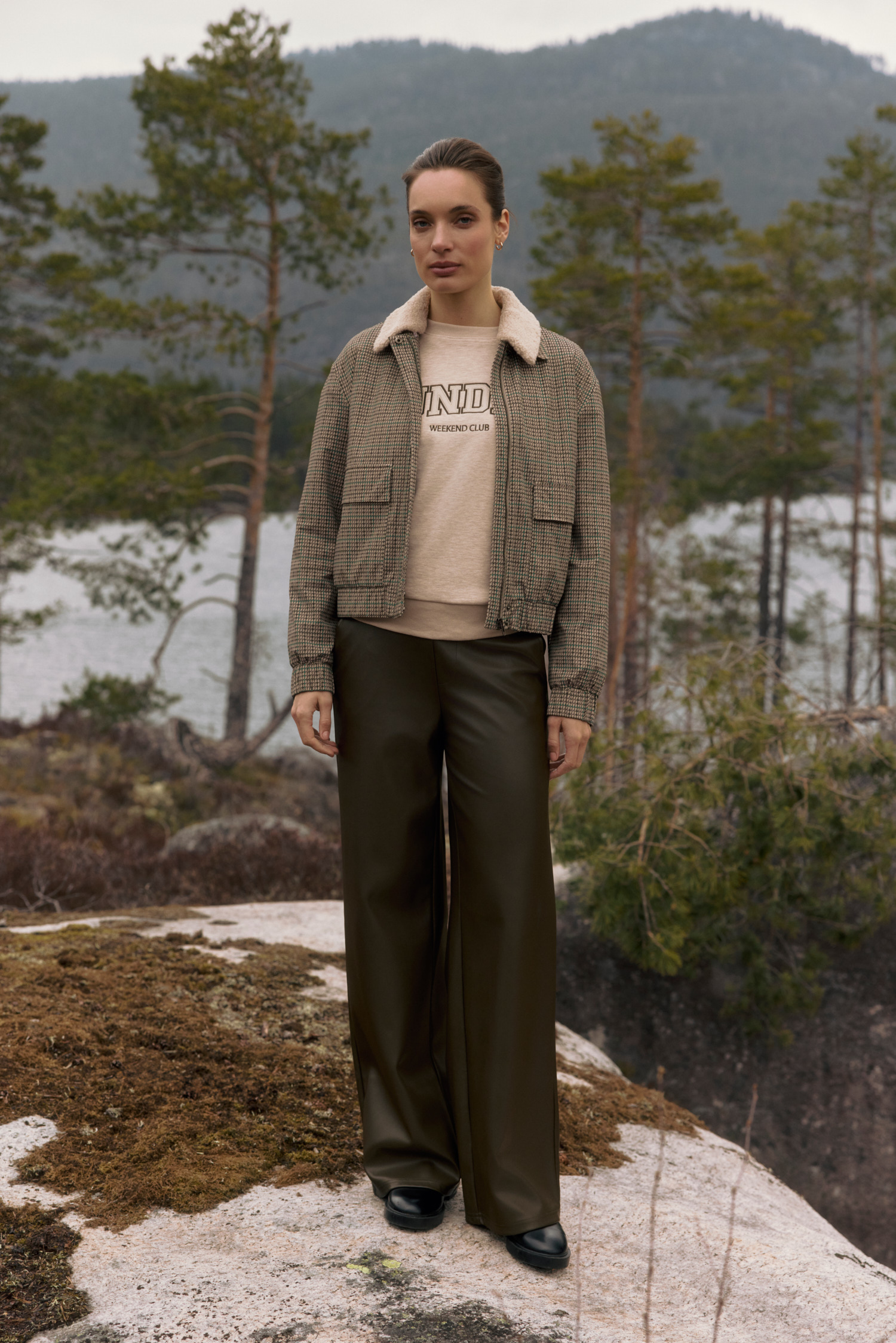 Lady Day - Sunday melange Sweater - Vanilla melange