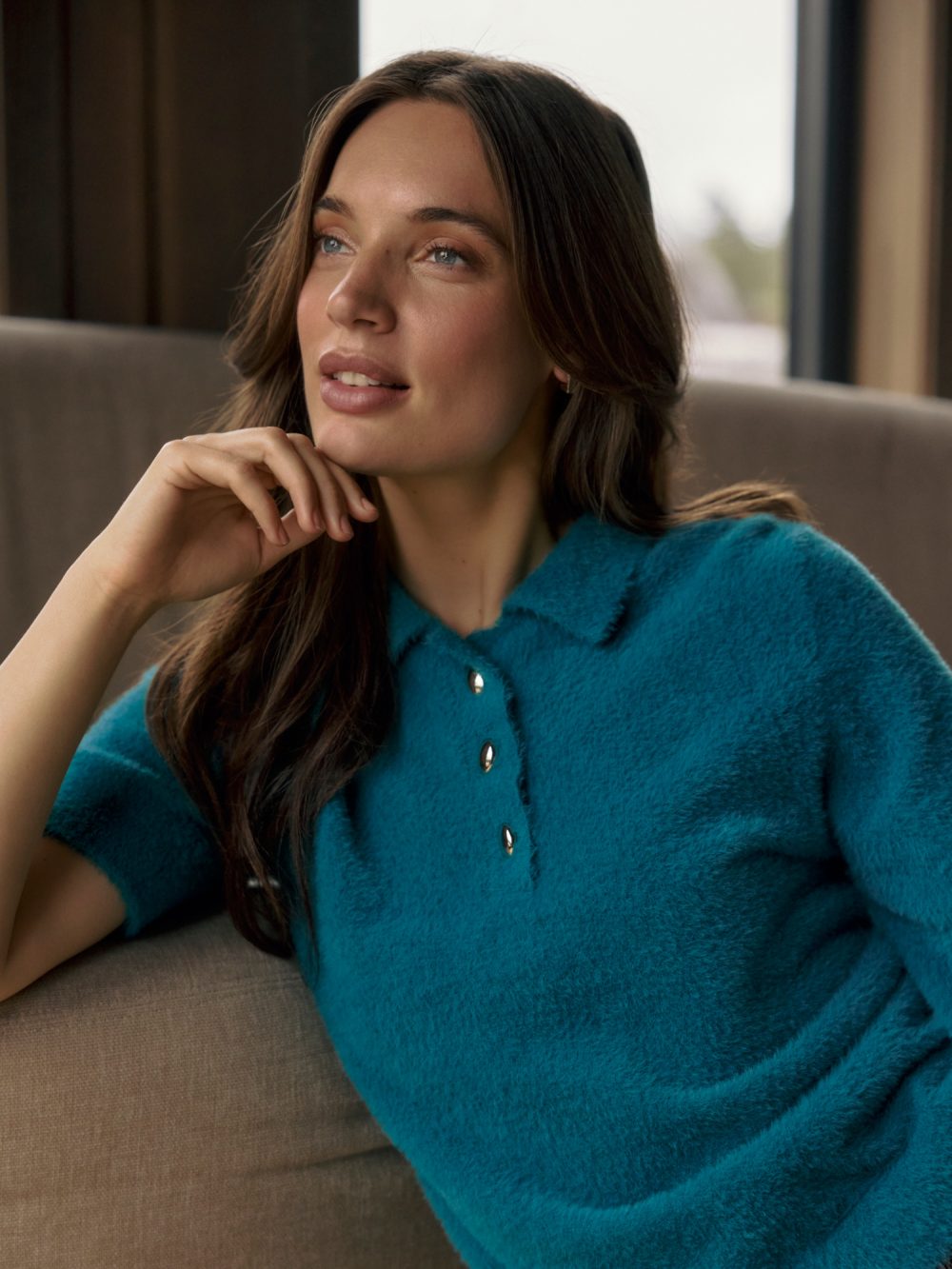 Lady Day - Tesely Sweater - Teal