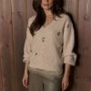 Lady Day - Amira Sweater - Light pepper melange